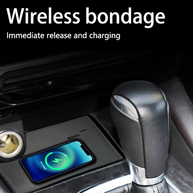 WXZOS Front Center Console Wireless Fast Charging Pad for Mazda 6 2014-2019