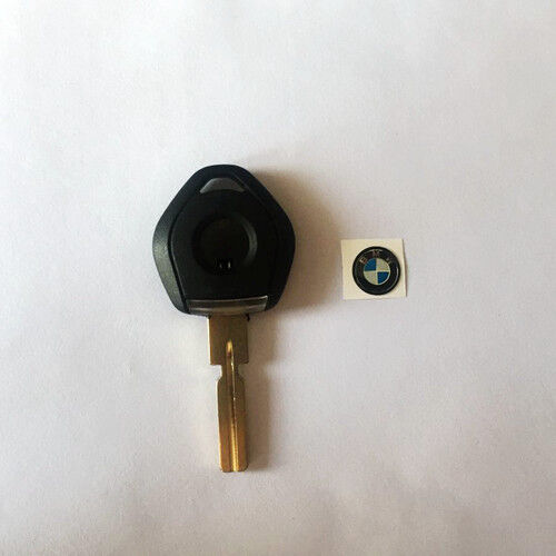 Uncut HU58 W/Light &Logo Transponder Key Shell No Chip for BMW 3 5 7 E32 E34 E36