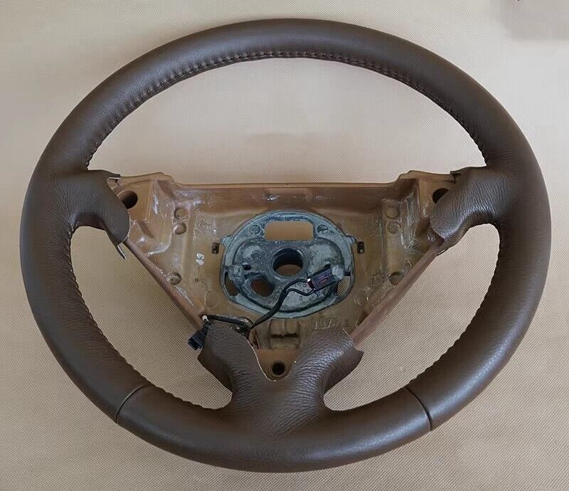 Authentic Leather Steering Wheel Protective Cover for Porsche Cayenne 2003-2010