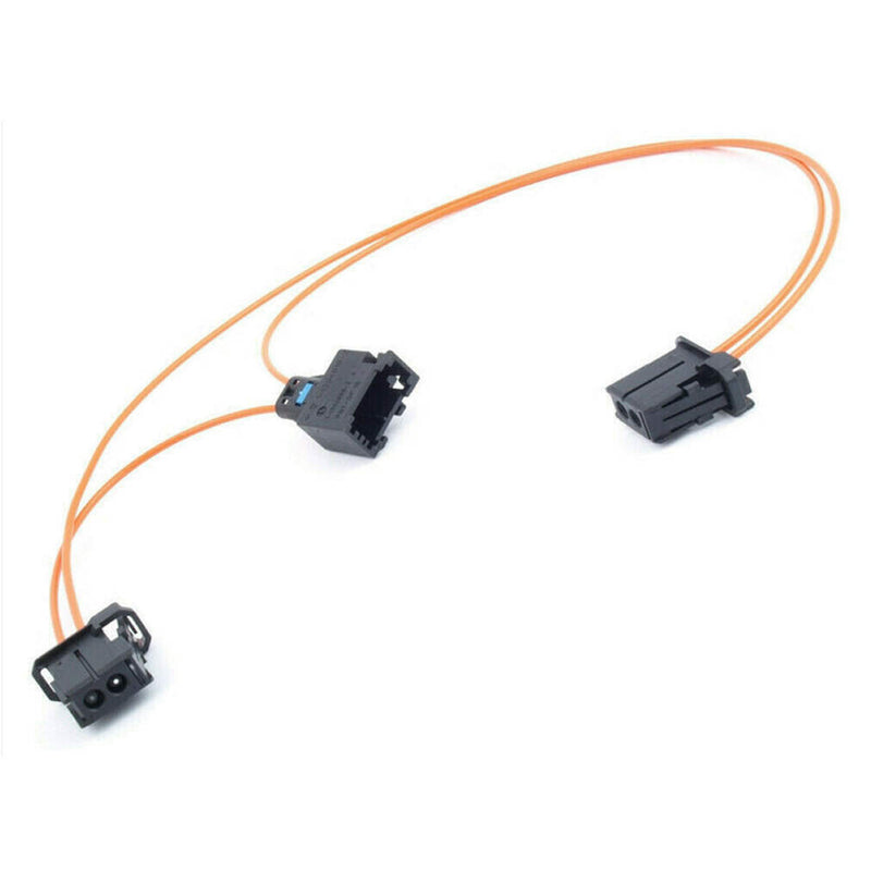 50cm 12V 2Male to Female M.O.S.T. Fiber Optic Cable For Audi BMW Mercedes Benz