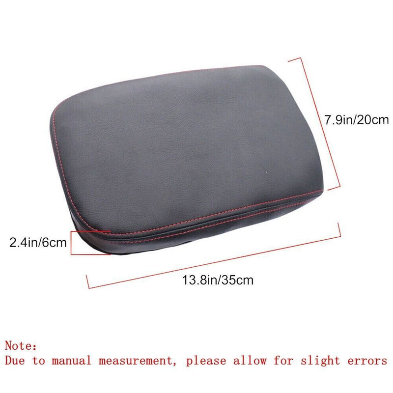 Center Console Leather Armrest Box Protector Cover for Chevy Colorado 2015-2022