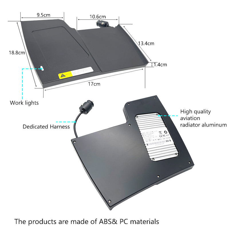 WXZOS Center Console Phone Wireless Fast Charging Pad for Ford Focus 2019-2020