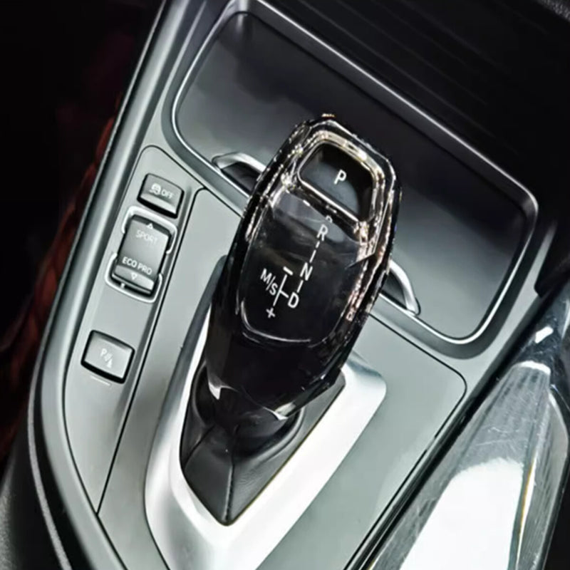WXZOS Rock Crystal Gear Shift Lever Cover for BMW 5series F10 F11 F07 GT 2010-2017