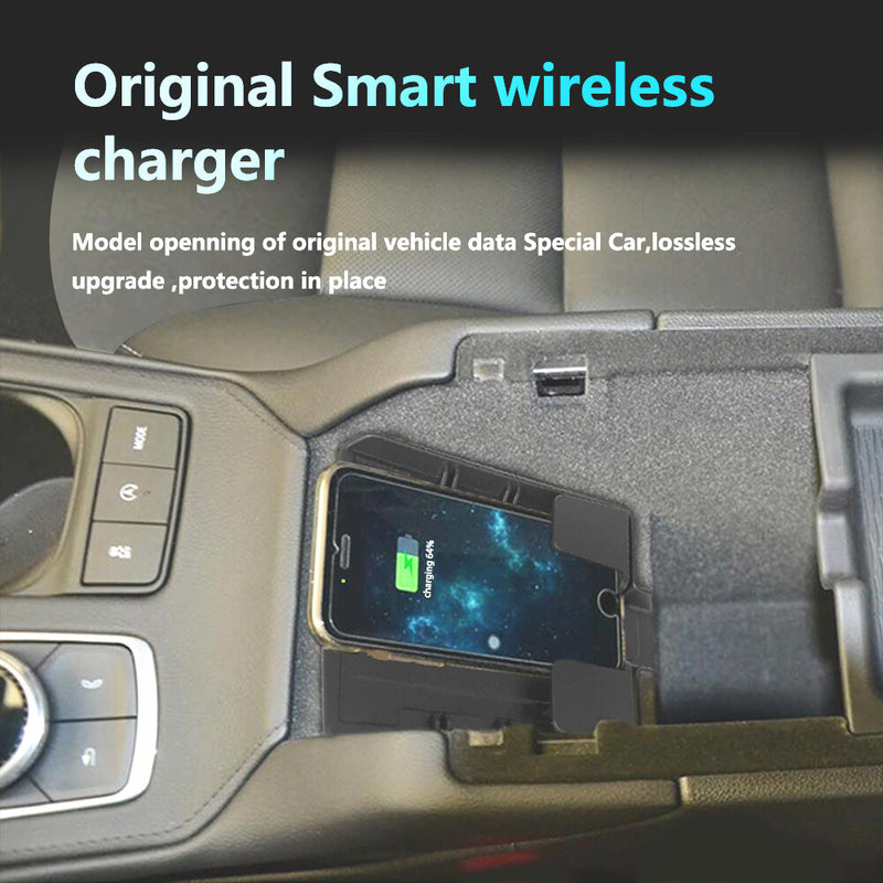 WXZOS Center Console Phone Wireless Fast Charging Pad for Cadillac XT4 2018-2021