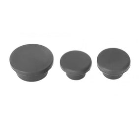 3PCS Rubber Tailgate Plug Set for Jeep 2007-2017 Wrangler JK Spare Tire Carrier