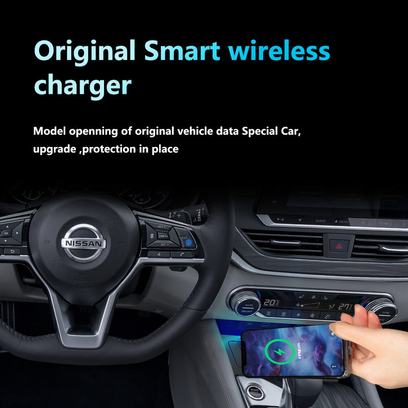 WXZOS Center Console Wireless Fast Charging Pad for Nissan Altima 2020-2021
