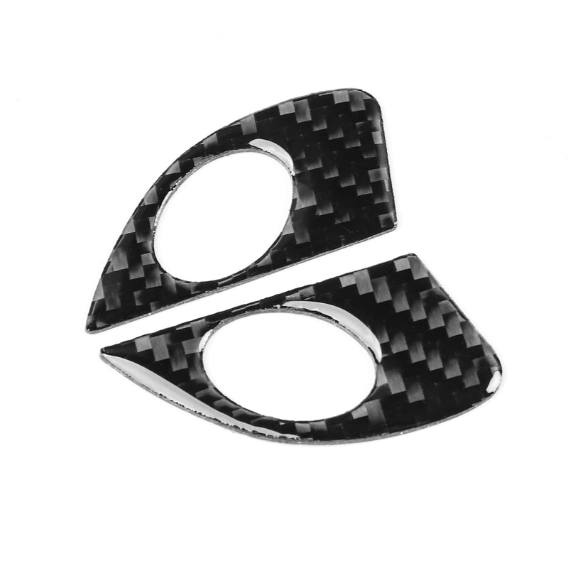 WXZOS Genuine Carbon Fiber Steering Wheel Switch Trim for Toyota Celica 2000-2005