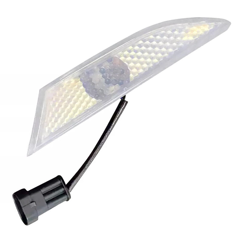 WXZOS 1PC Front Left Bumper Marker Indicator Light for Lamborghini Gallardo 2004-2014