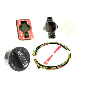 Rain Humidity Sensor Headlight Switch W/Cable Box for VW 2013-2019 Golf MK7