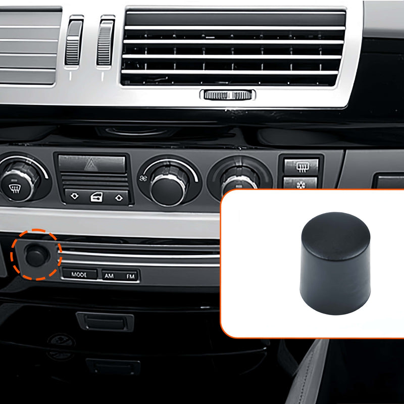 WXZOS Dashboard FM Radio Knob Volume Control Button for BMW E65 E66 7series 2002-2007