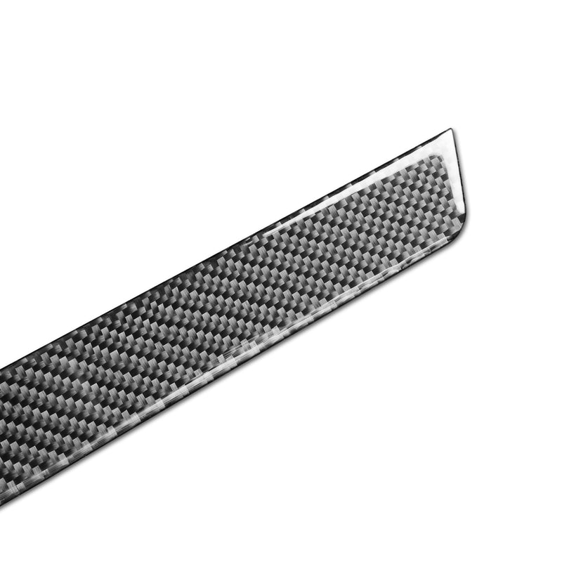 WXZOS Genuine Carbon Fiber Door Sill Plate Protector Sticker for BMW Z4 E85 2003-2008