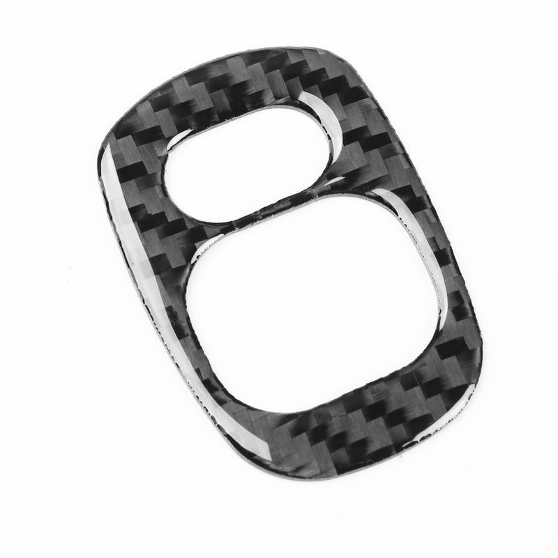 WXZOS Genuine Carbon Fiber Wing Mirror Adjust Switch Trim for Toyota Celica 2000-2005