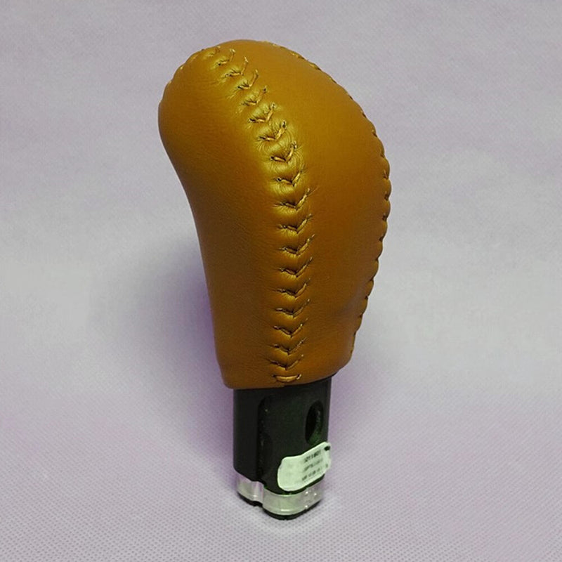 WXZOS 1PC Leather Gear Shift Knob Protective Cover for Maserati Ghibli(M157) 2013-2018