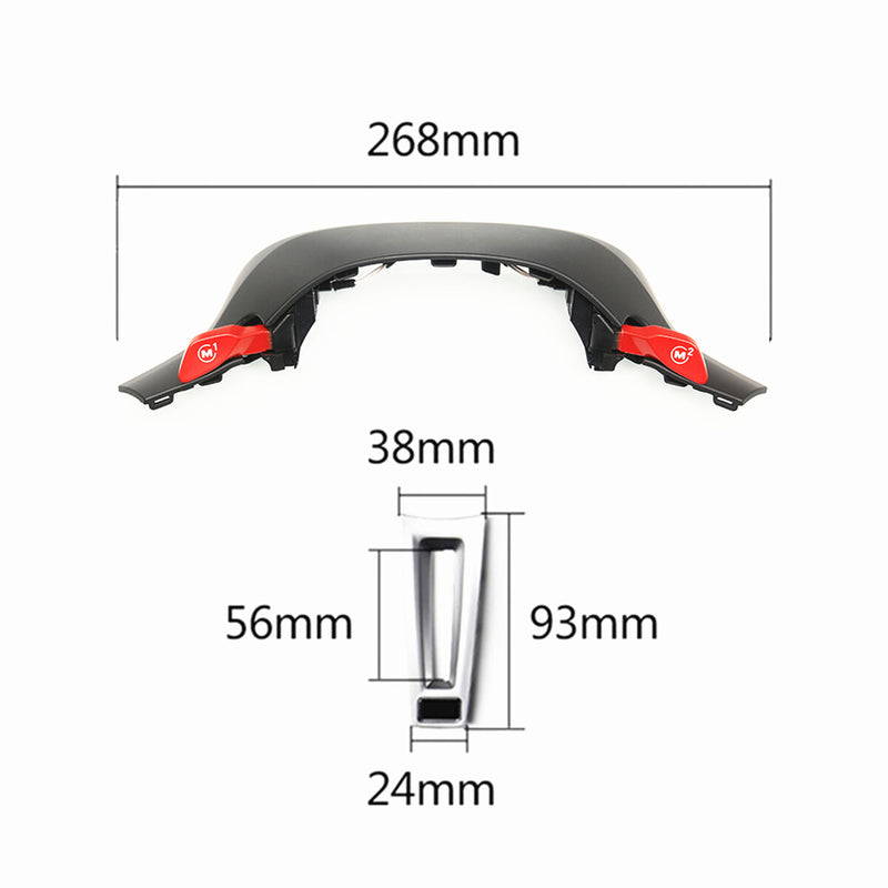 WXZOS 1SET Steering Wheel M1 M2 Driving Mode Switch Button for BMW M2 M3 M4 2020-2023