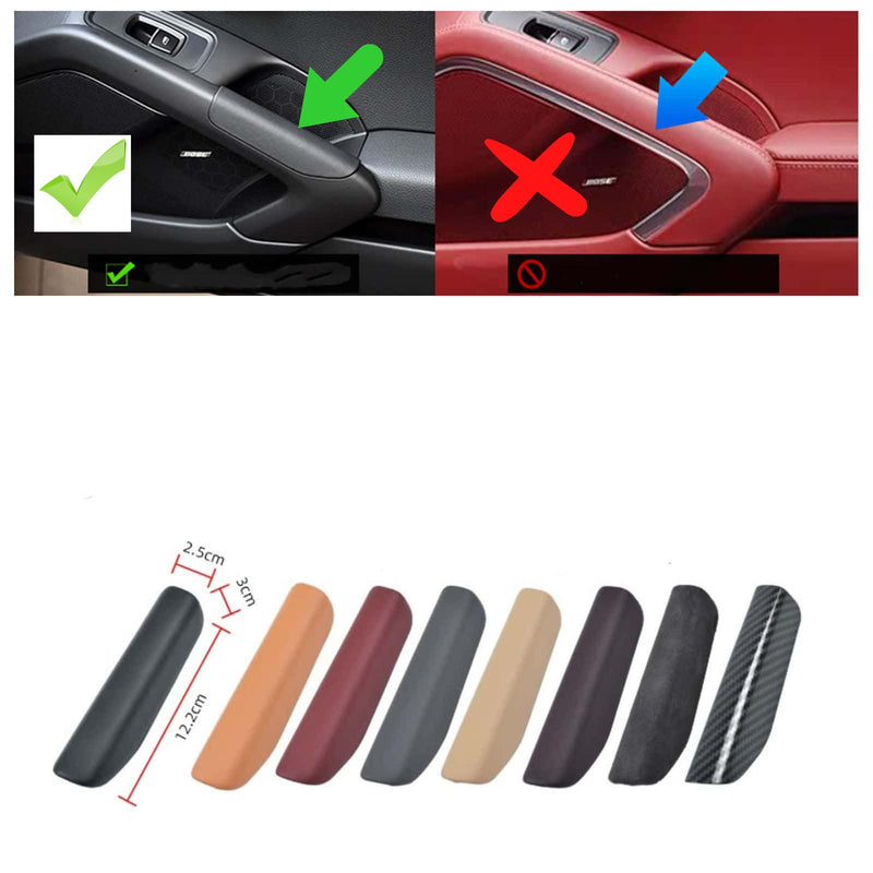 WXZOS  Front Inner Door Handle Cover Trim Replace for Porsche 911 (991) 2012-2018