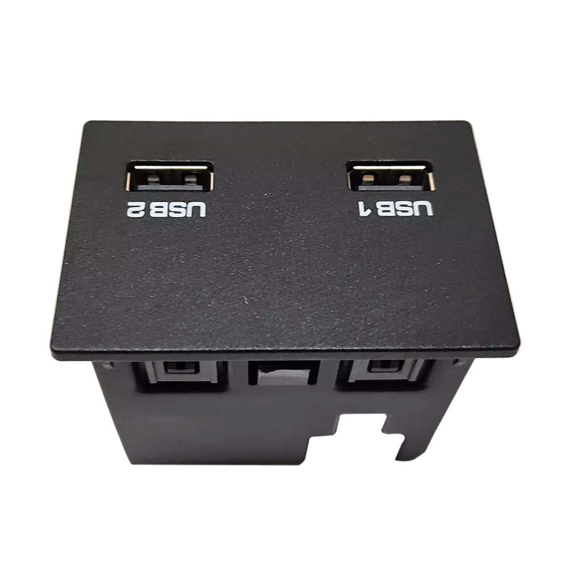 WXZOS 1PC Center Console Multimedia USB Socket Port for Porsche Cayenne 2018-2023