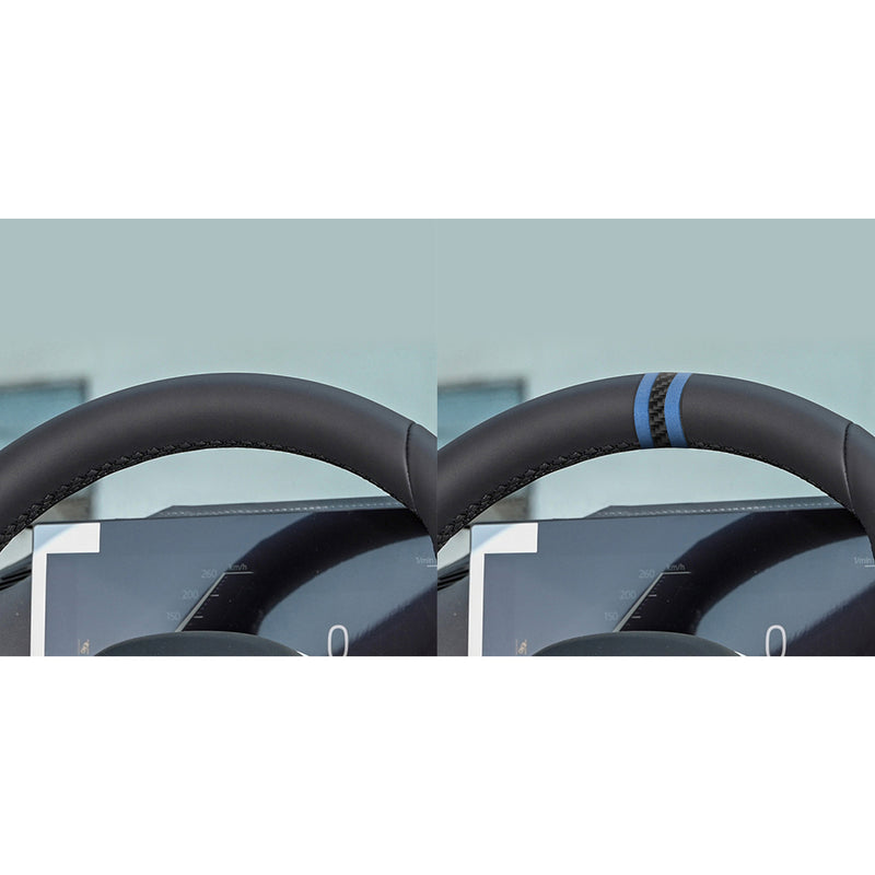 WXZOS Genuine Carbon Fiber Steering Wheel Centering Mark for BMW 1Serie E82 E88/87 F20