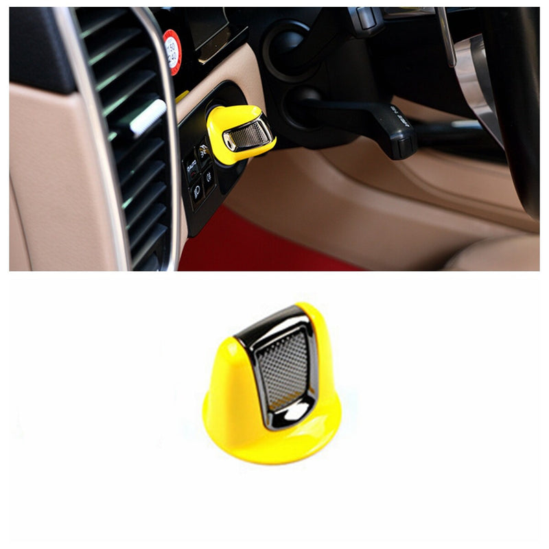 WXZOS Engine Start Button Passive Enter Keyless Cover for Porsche Paramera 2017-2023