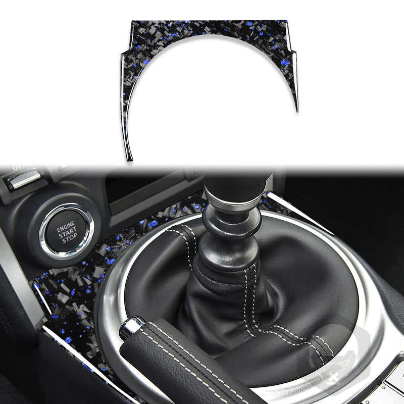 WXZOS Genuine Carbon Fiber Gear Shift Knob Lever Panel Trim for Toyota  86 2017-2020