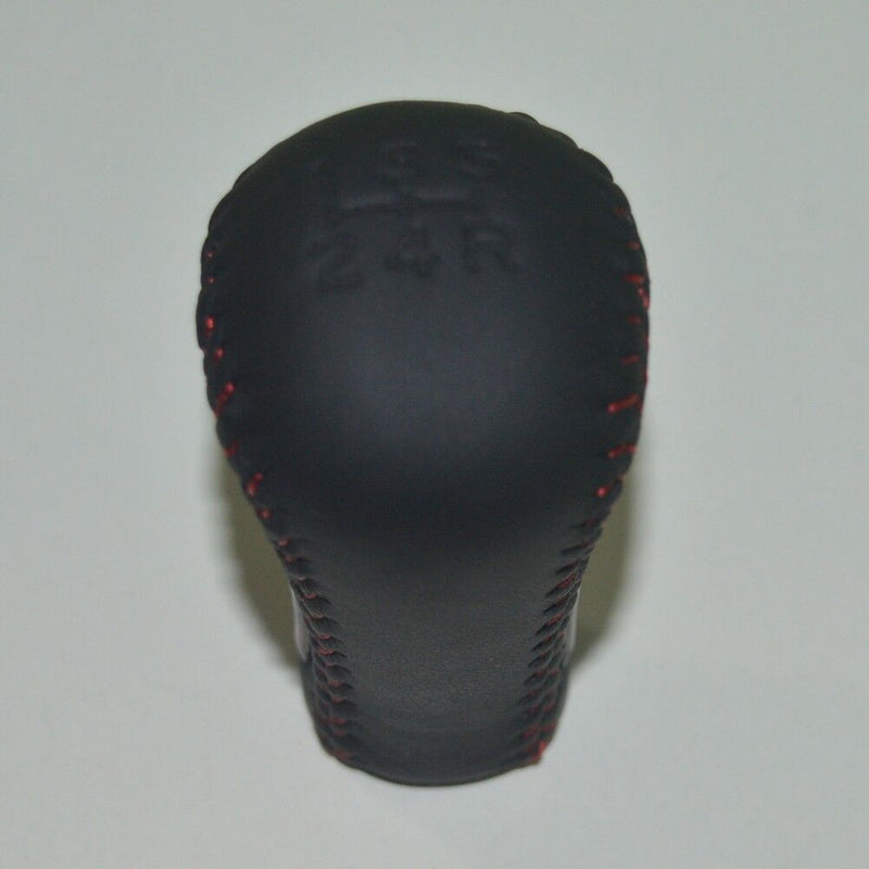 5 Speed Red Leather Manual Gear Shift Knob For Toyota