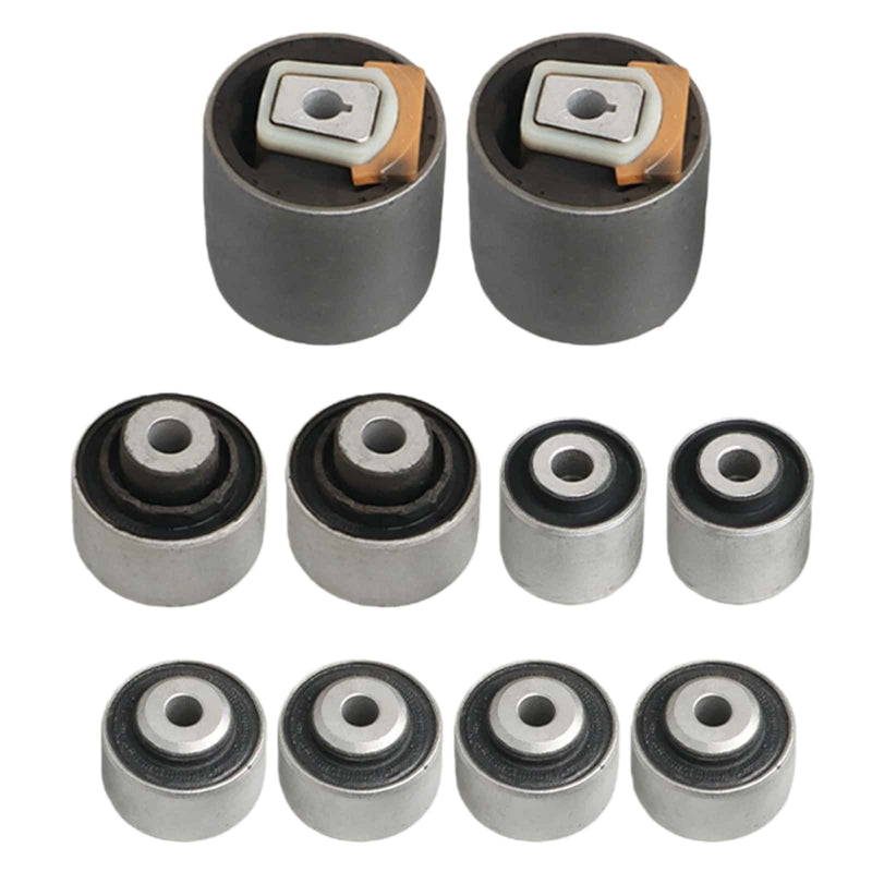 WXZOS Front Upper & Lower Control Arm Bushing for Audi A8 Quattro S8 D3 2003-2010