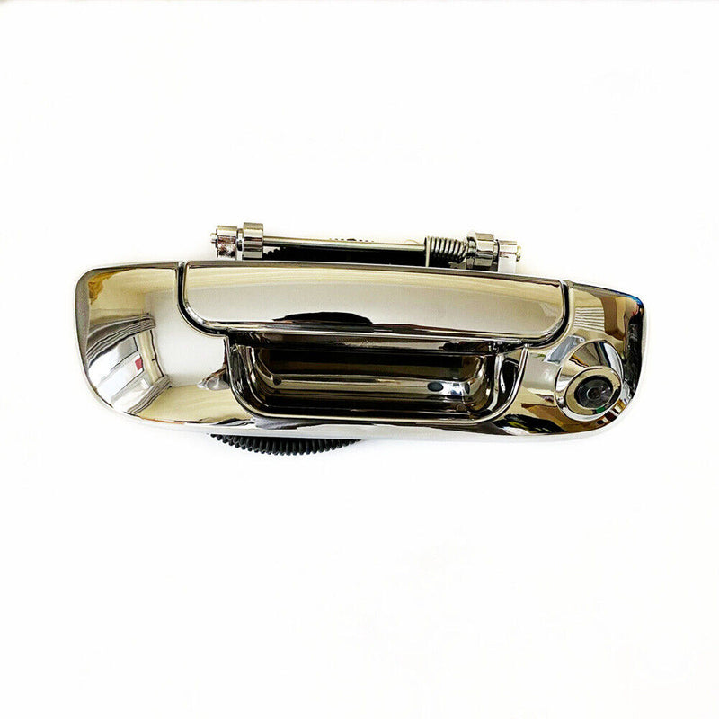 Chrome Tailgate Handle Backup View Camera for Dodge 2003-2008 Ram 1500 2500 3500