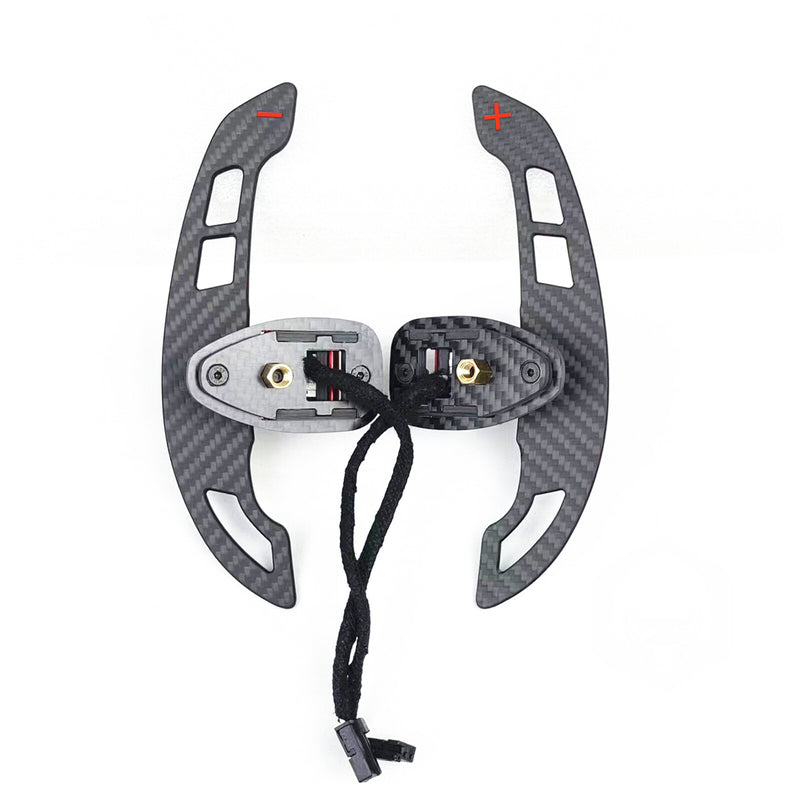 WXZOS Magnetic Carbon Fiber Gear Shifter Paddle for Mercedes R172 SLC-Class 2016-2020