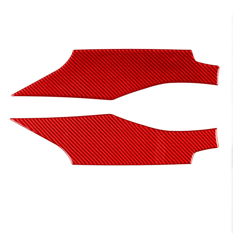 WXZOS Genuine Carbon Fiber Door Panel Trim for Chevrolet Corvette C8 2020-2024