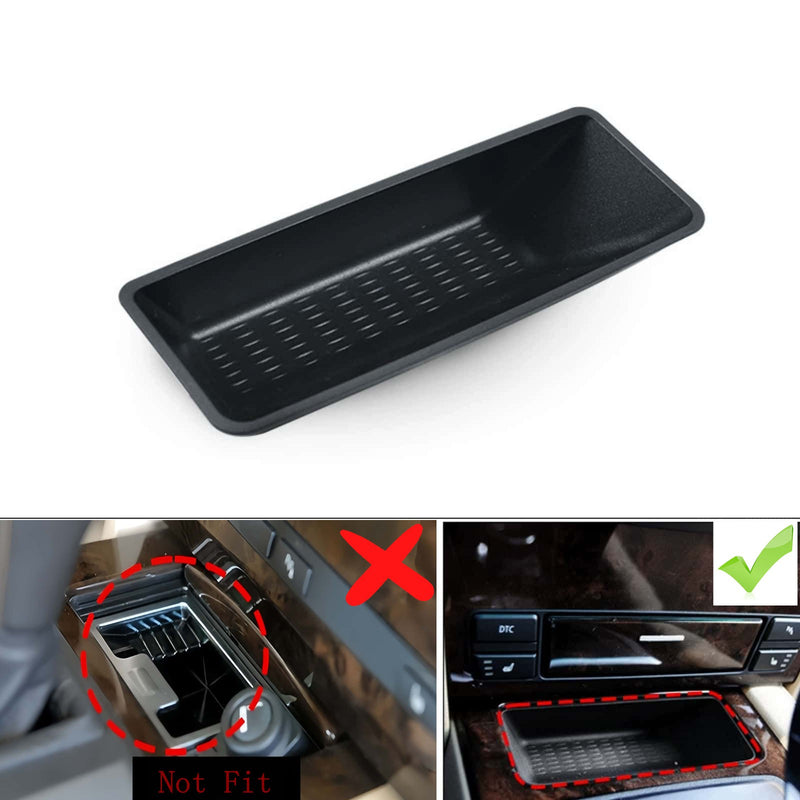 WXZOS Center Console Oddments Tray Cover Trim for BMW E60 E61 5Series 2003-2009