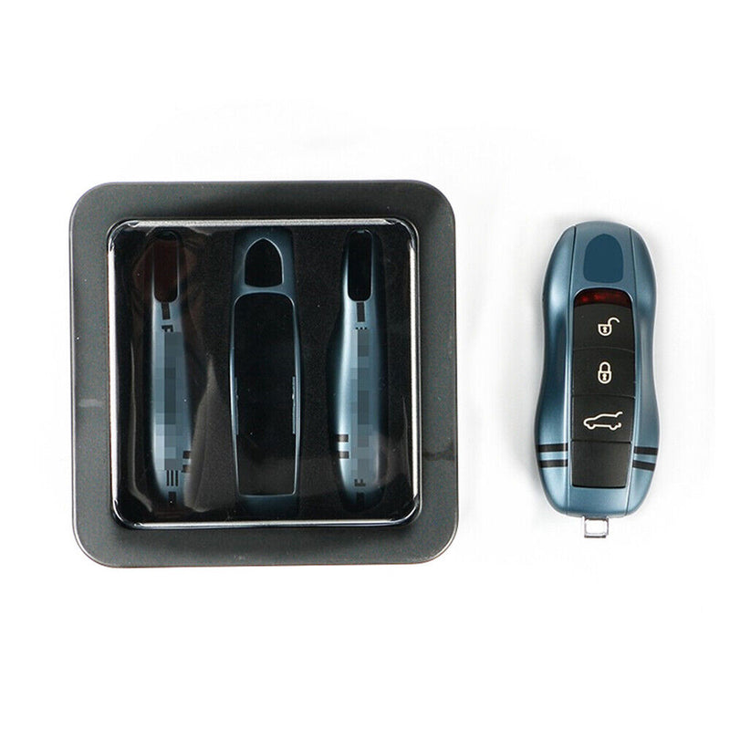 Remote Key Case Fob Cover For Porsche Cayenne Panamera Macan Cayman Boxster 911