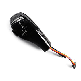 Black LED Shift Knob w/Engine START STOP Cover for BMW 2010-2012 E84 X1 Pre-LCI