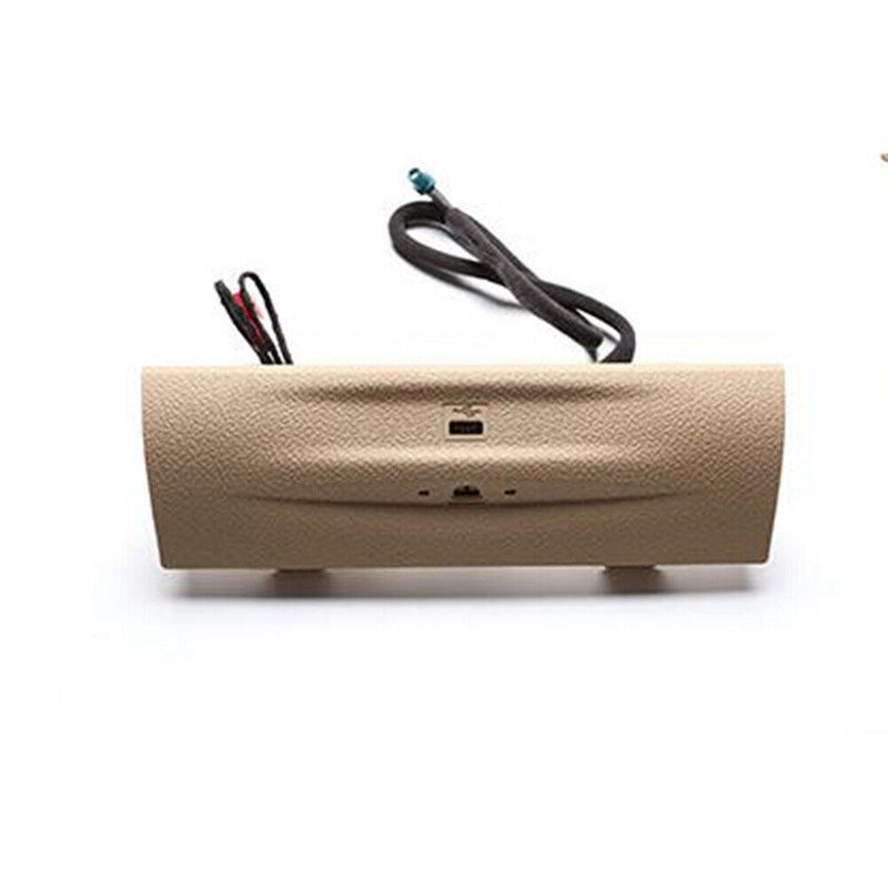 Beige Dash Ambiet LED Light USB Cover Plate for BMW 3serie F30 F34 F35 2013-2018
