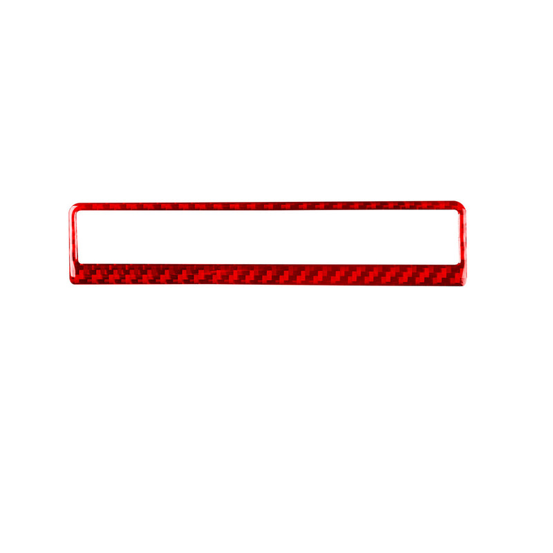 WXZOS Genuine Carbon Fiber Hazard Light Switch Trim for Chevrolet Corvette C8 2020-24
