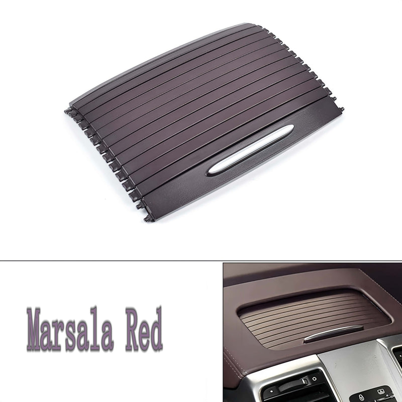 Rear Console Cup Holder Flap Slid Panel for Porsche Panamera Executive 2013-2016