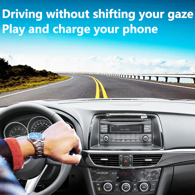 WXZOS Front Center Console Wireless Fast Charging Pad for Mazda 6 2014-2019