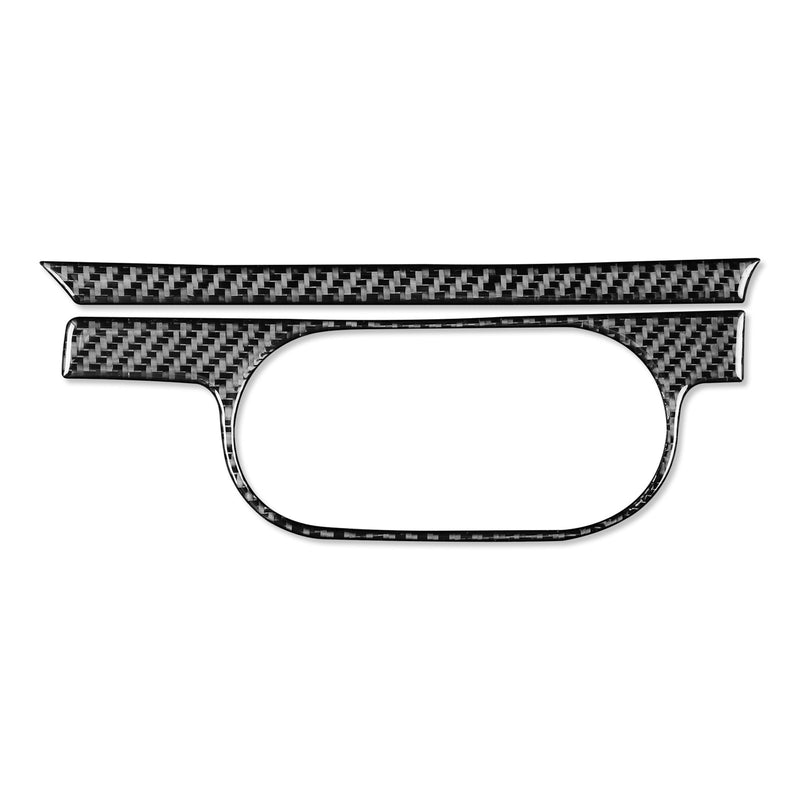 WXZOS Genuine Carbon Fiber Headlight Switch Trim for Porsche 718 Cayman 2017-2025