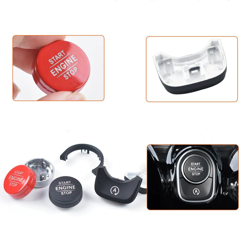 Engine Start/Stop Switch Button Cover for Mercedes W907 W910 Sprinter 2019-2024