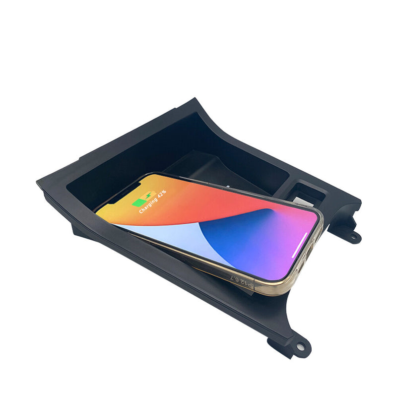 WXZOS Front Center Console Wireless Fast Charging Pad for VW Golf 6 MK6 2008-2012