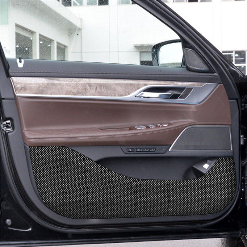 WXZOS PVC Interior Door Panel Cover Anti-collision Film for BMW 2016-2023 G11 7series