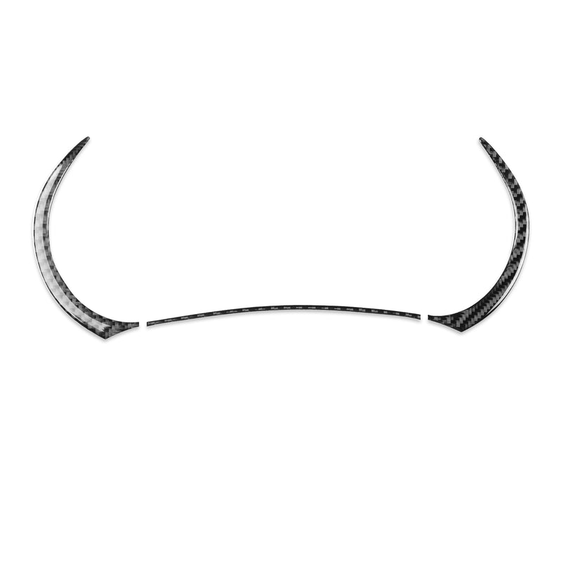 WXZOS Genuine Carbon Fiber Instrument Cluster Panel Trim for Toyota Celica 2000-2005