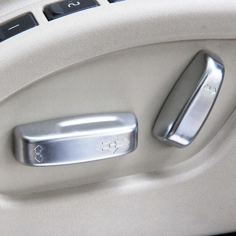 4Pcs Seat Adjustment Switch Button Cover Trim for Volvo XC60 V60 S60 V40