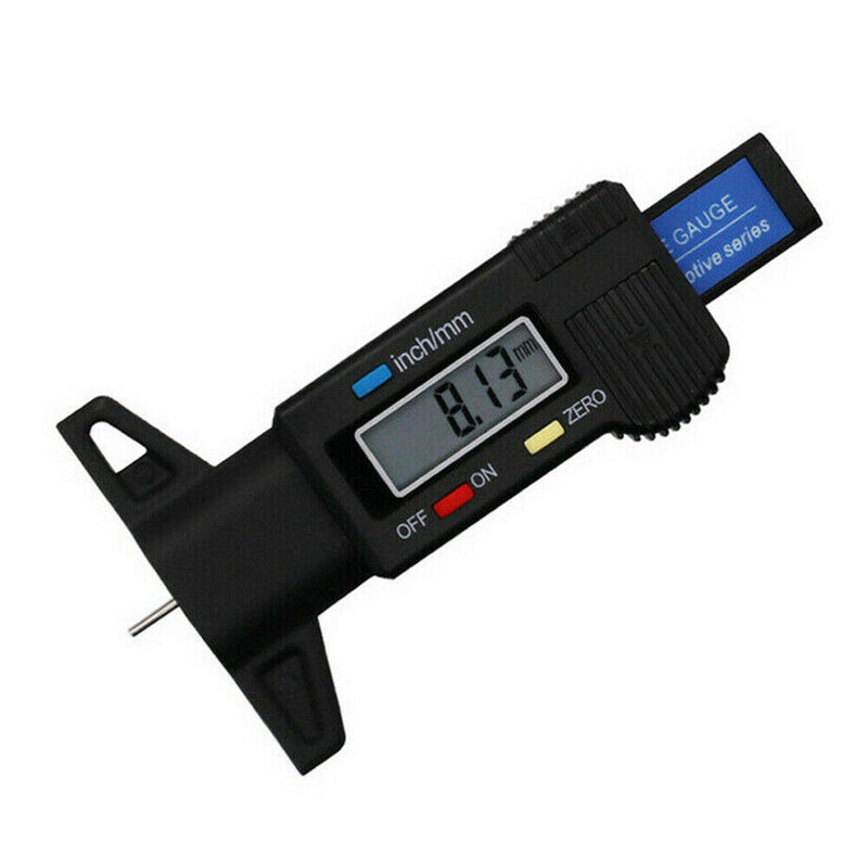 New Digital LCD Display Car Truck Tire Pattern Depth Caliper Gauge
