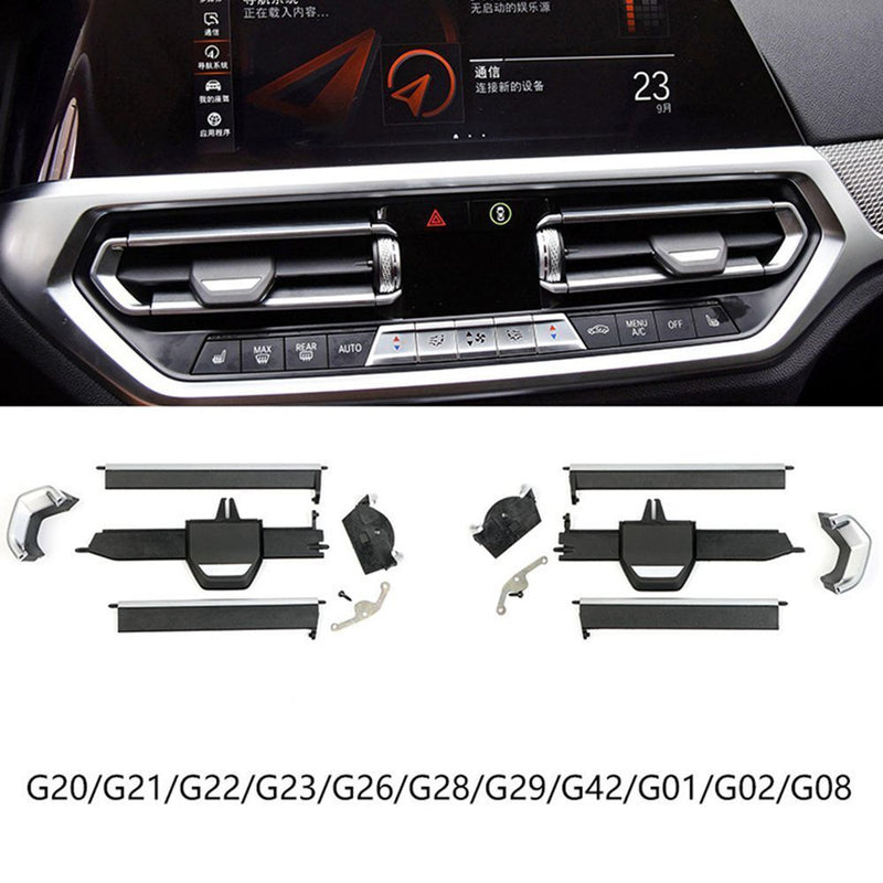 Dashboard Central Air Conditioning Vent Trim Repair Kit for BMW M3 M4 2020-2021