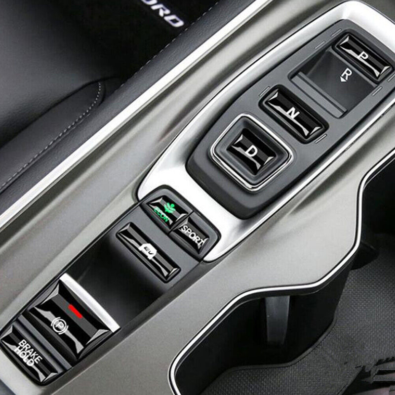 Central Gear Shift Panel Switch Button Sticker for Honda 2018-2020 Accord Hybrid