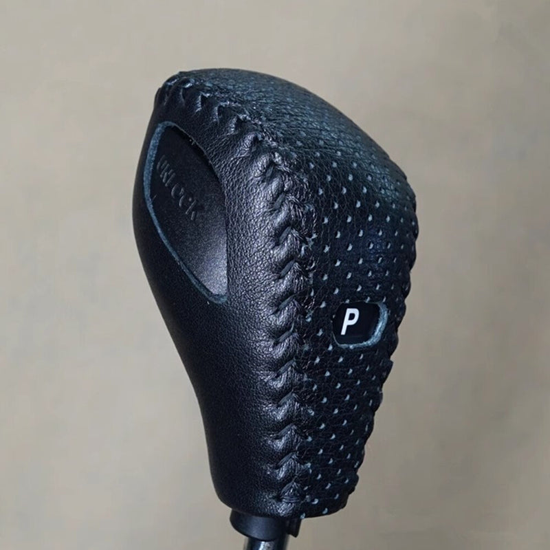 WXZOS 1PC Leather Gear Shift Knob Protective Cover for BMW F44 G42 2series 2020-2023
