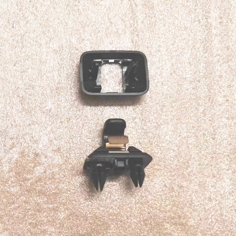 Gancio clip grigio visiera parasole nero 9J1857561 per Porsche 2020-2023 Taycan