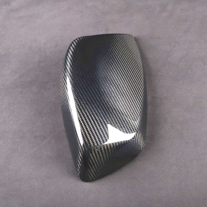WXZOS Genuine Carbon Fiber Wing Mirror Trim for BMW 5series E60 4Door Sedan 2003-2007