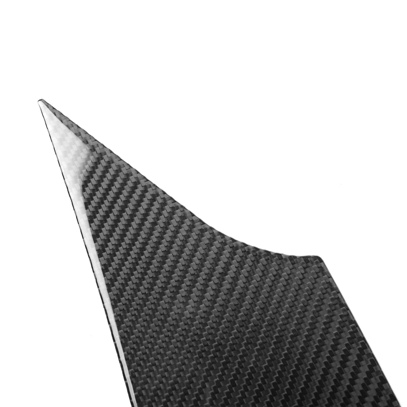 WXZOS Genuine Carbon Fiber Door Panel Trim for Chevrolet Corvette C8 2020-2024