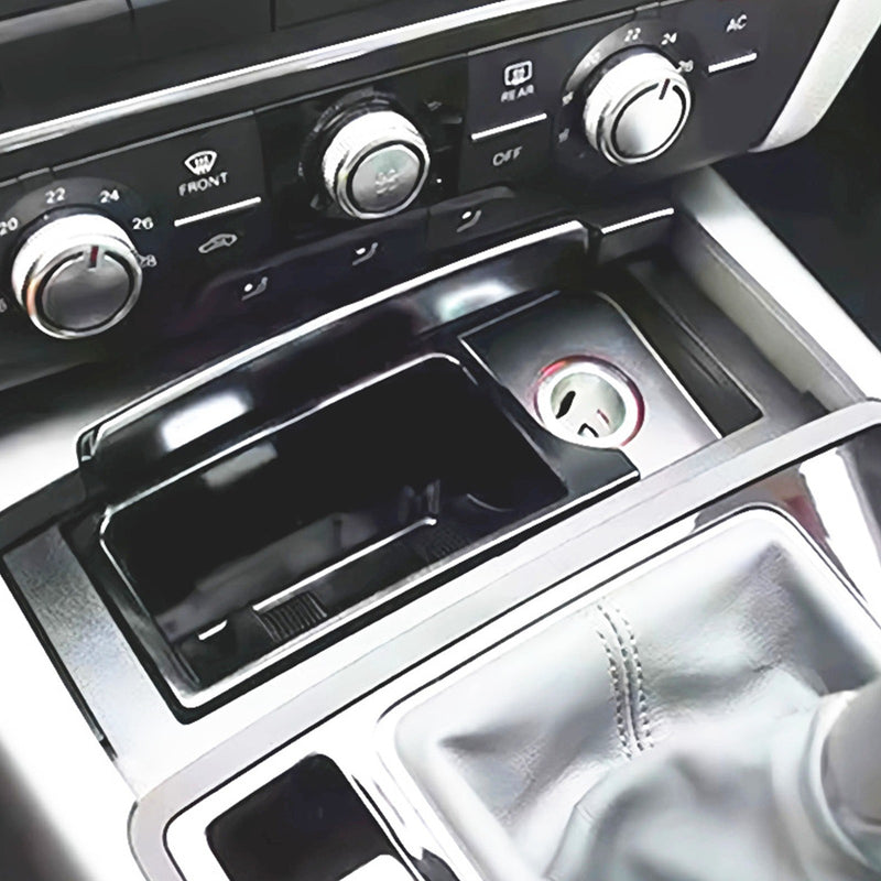 WXZOS Center Console Ashtray Storage Bin Tray for Audi A6 Allroad A6 Avant C7 2012-18