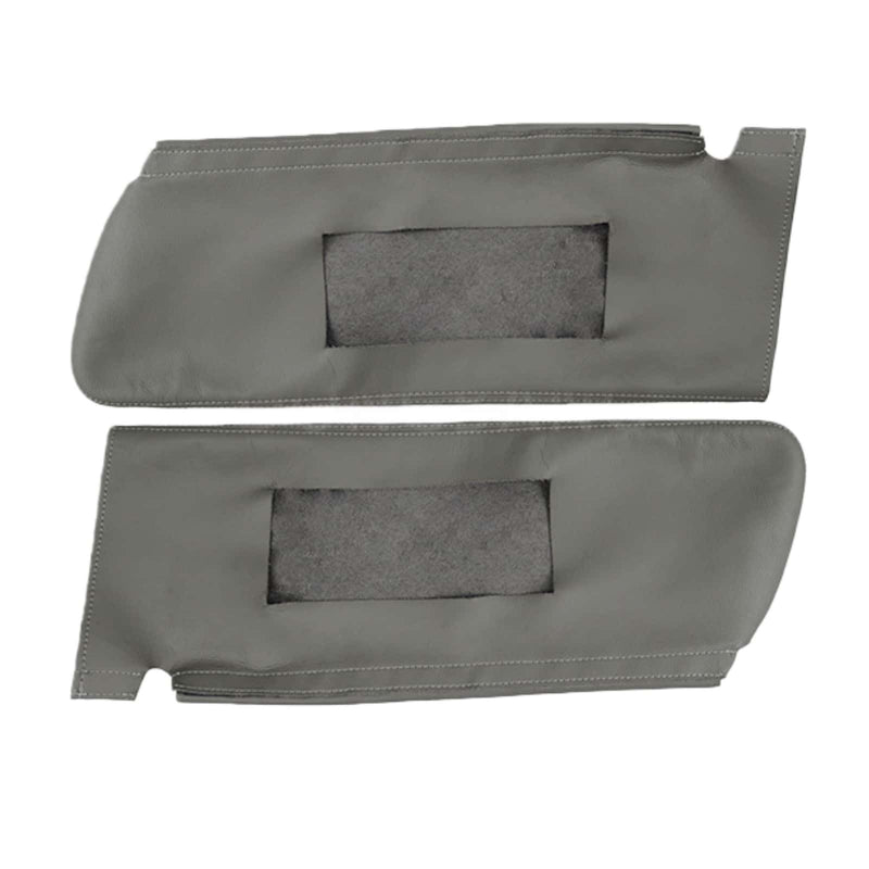 WXZOS PU Leather Sun Visor Protector Cover Trim for Chevrolet Tahoe Suburban 1995-1999